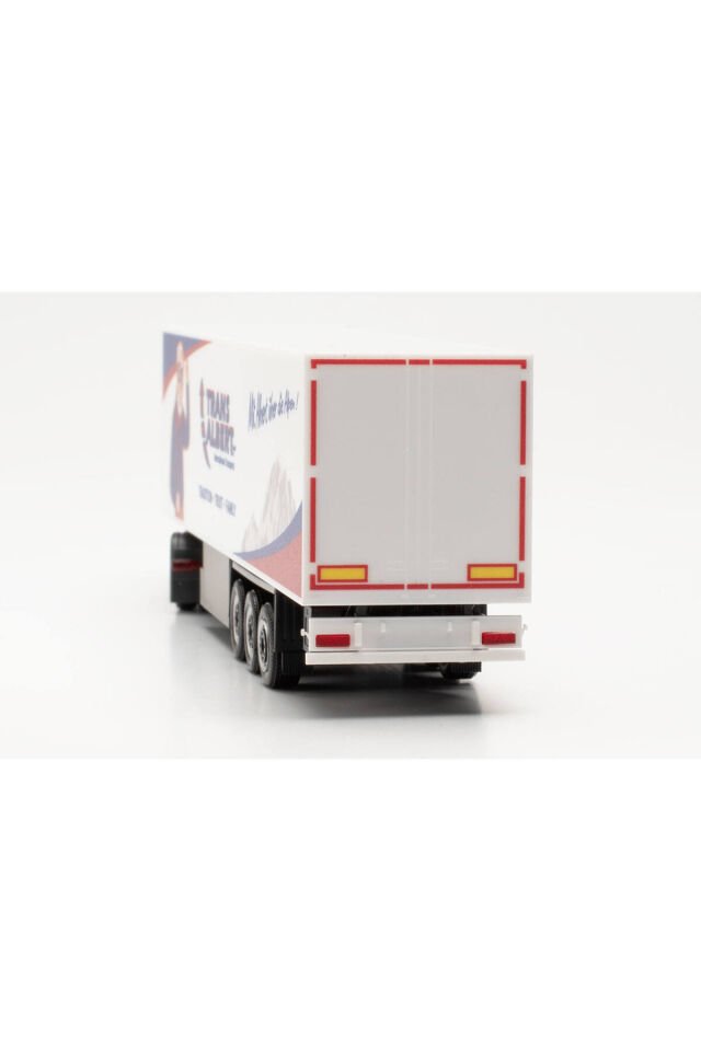 1:87 Ho Mercedes-Benz Actros Streamspace - Transalbert Italien/Sluderno (Minyatür Plastik Model ) Beyaz