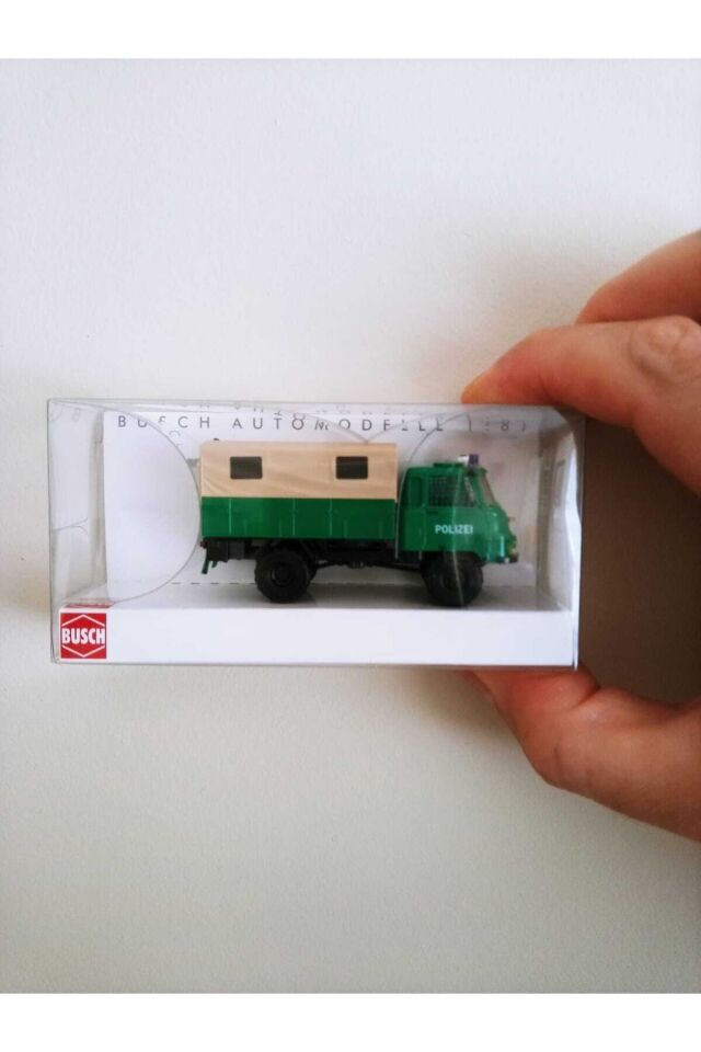 1/87 Ho Polis Aracı -minyatür Model Yeşil