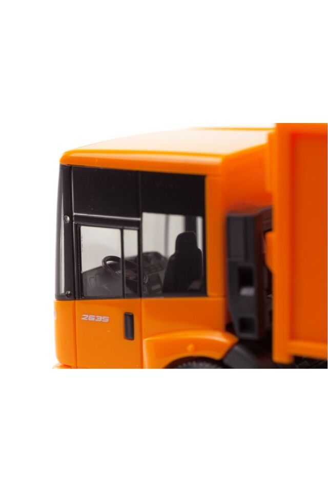 1/87 Ho Mercedes Benz Econic Çöp Aracı/ Minyatür Model Turuncu