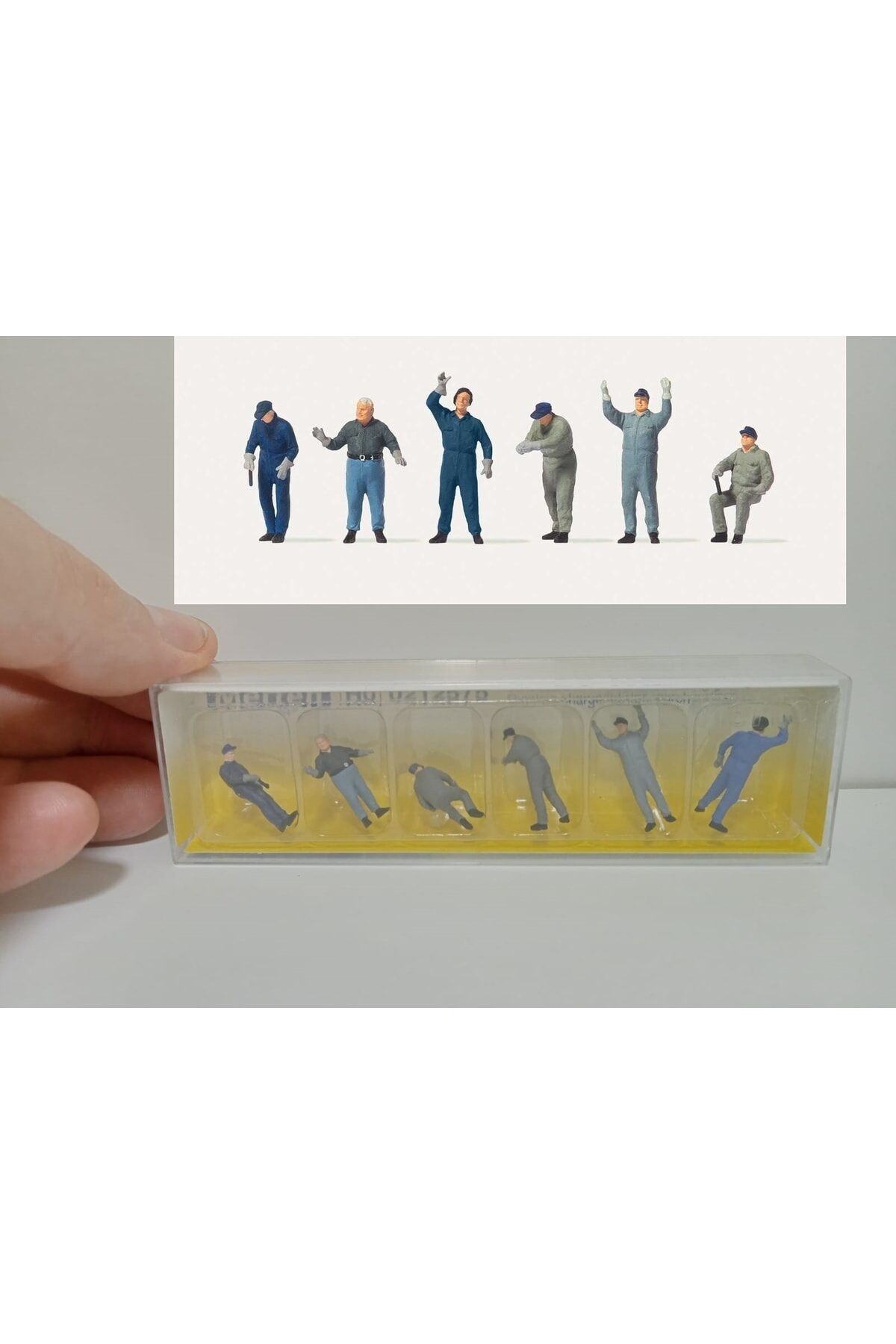 1:87 Ho Preiser Işciler Figür Seti