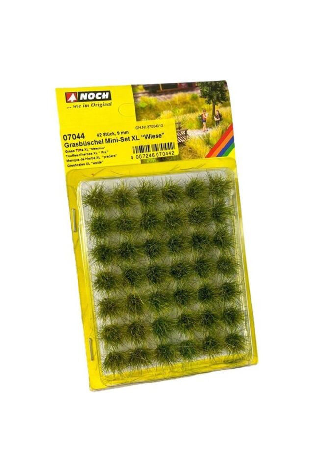 Diorama İçin Mini Çim tutamları Maket 9mm yükseklik (42 Adet)