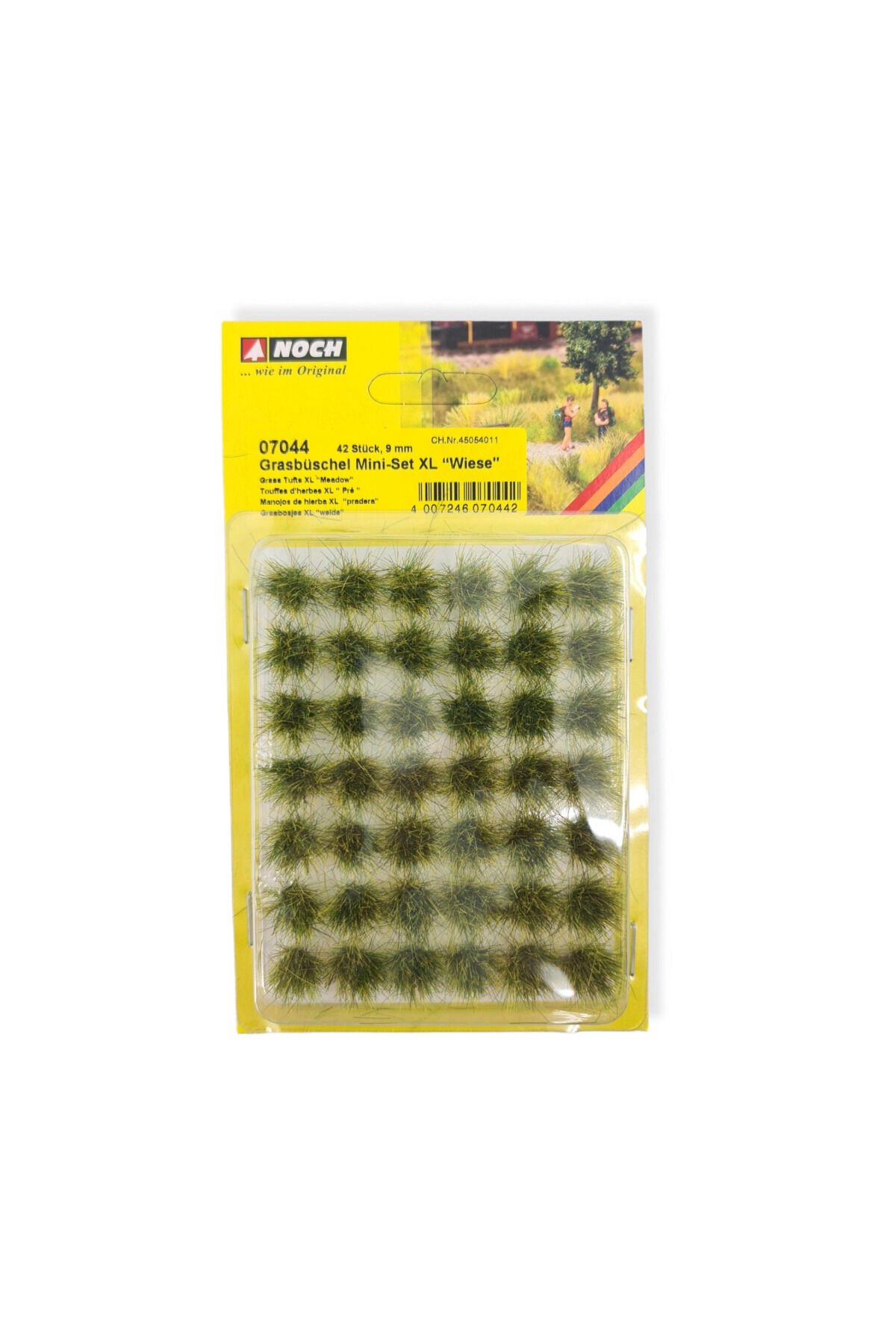 Diorama İçin Mini Çim tutamları Maket 9mm yükseklik (42 Adet)