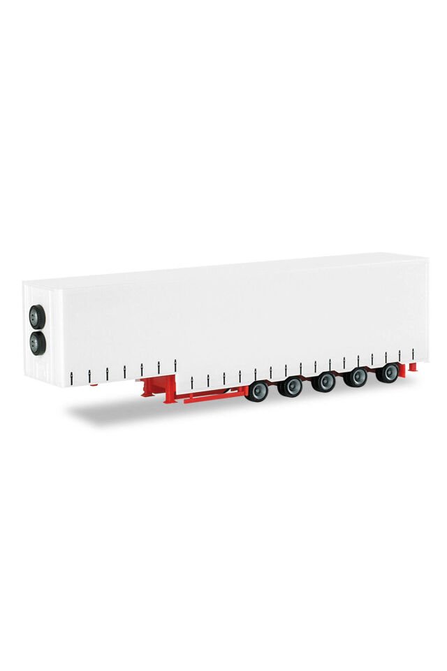 1:87 Ho Hacimli yarı römork  (5 akslı) MİNYATÜR PLASTİK MODEL