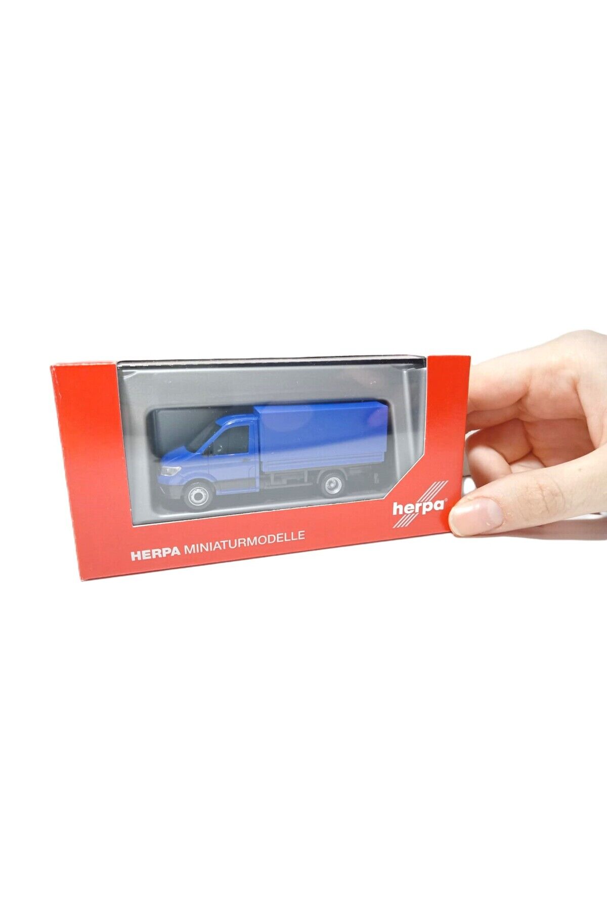 1:87 Ho MAN TGE  brandalı tek kabin / /Minyatür Plastik Model