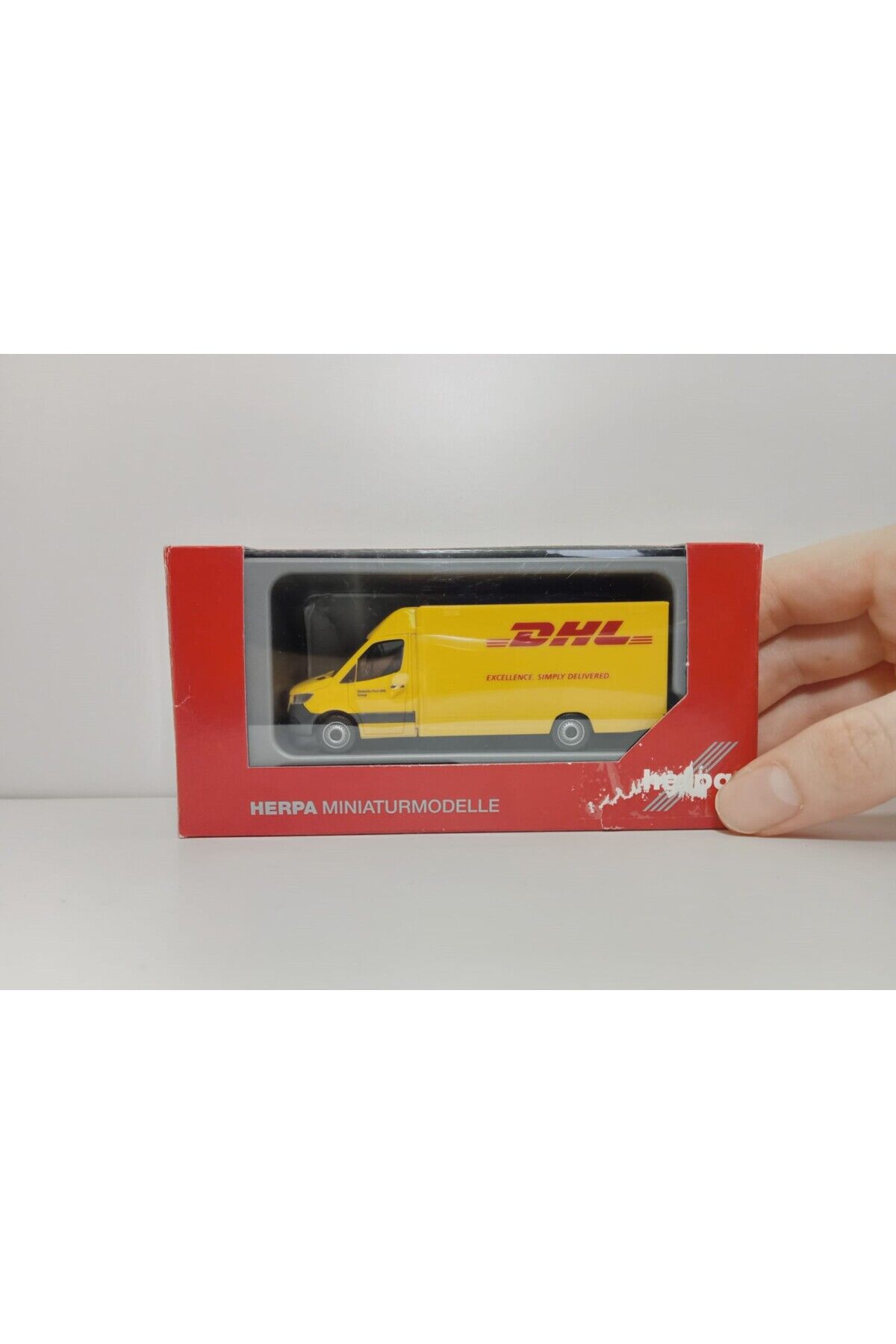 1:87 Ho Herpa Mercedes-Benz Sprinter DHL Minyatür Aracı