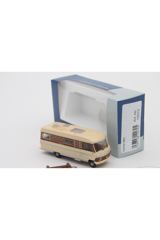 1/87 Ho Hymer 660 Karavan / Minyatür Mini Model