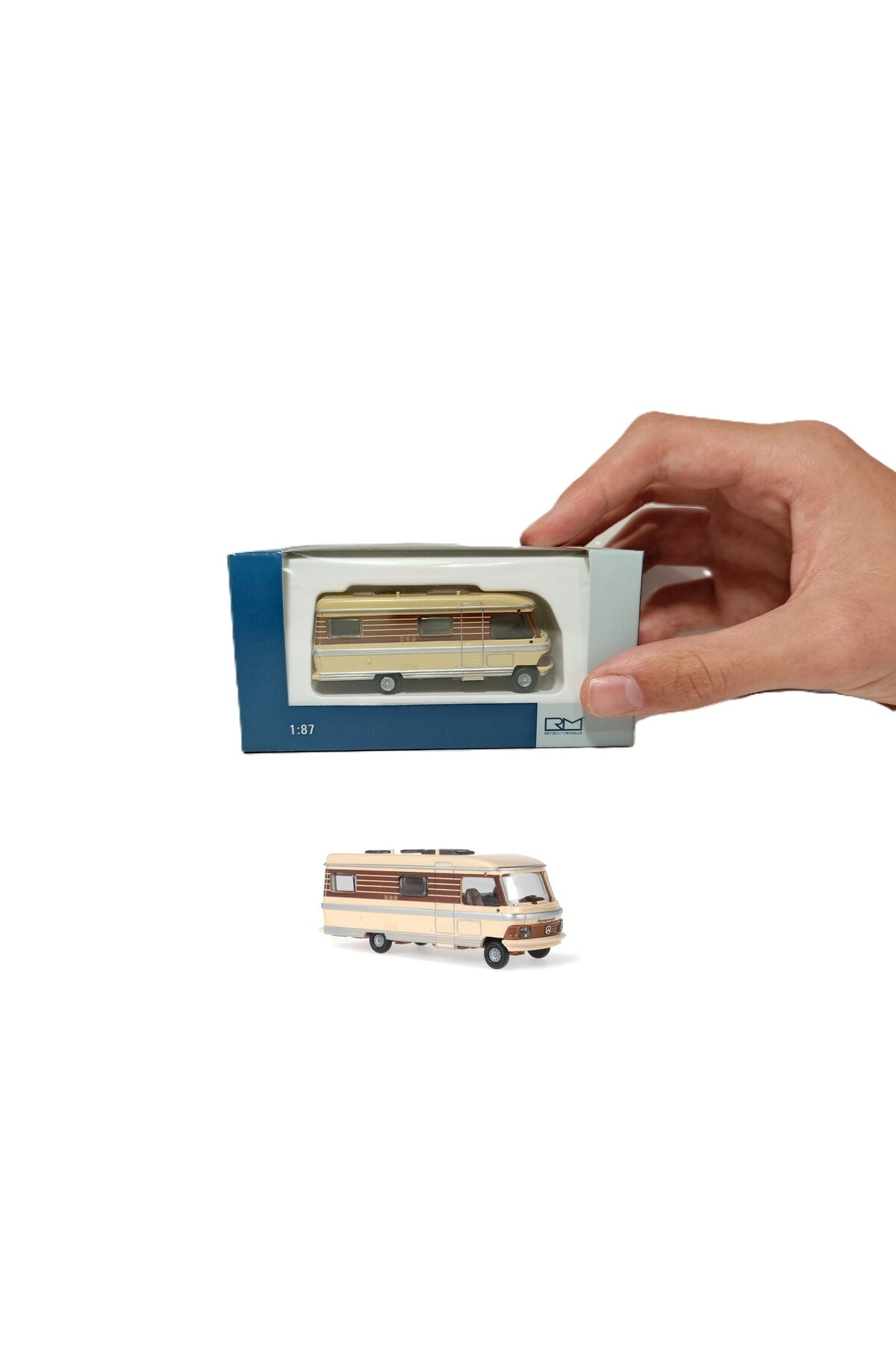 1/87 Ho Hymer 660 Karavan / Minyatür Mini Model