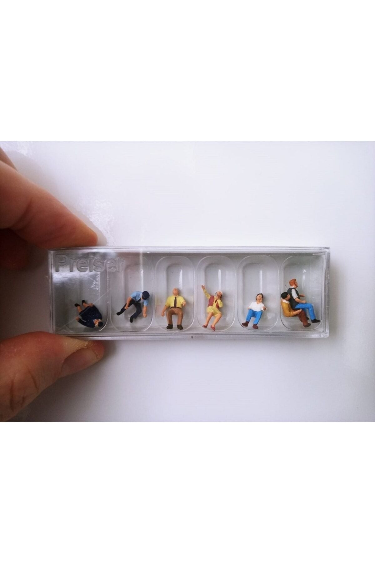 1:87 Ho Exclusive Kamyon Otobüs, Tramvay Araç Kullanan Figürler-10406