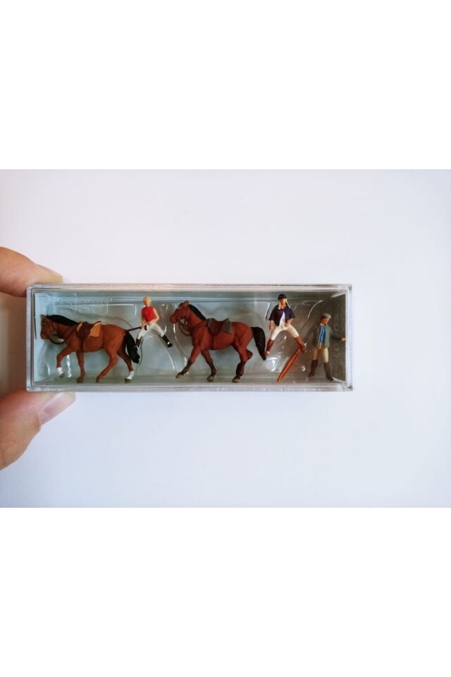 1:87 Ho Exclusive Seri Seyis Ve At Binicileri-10502