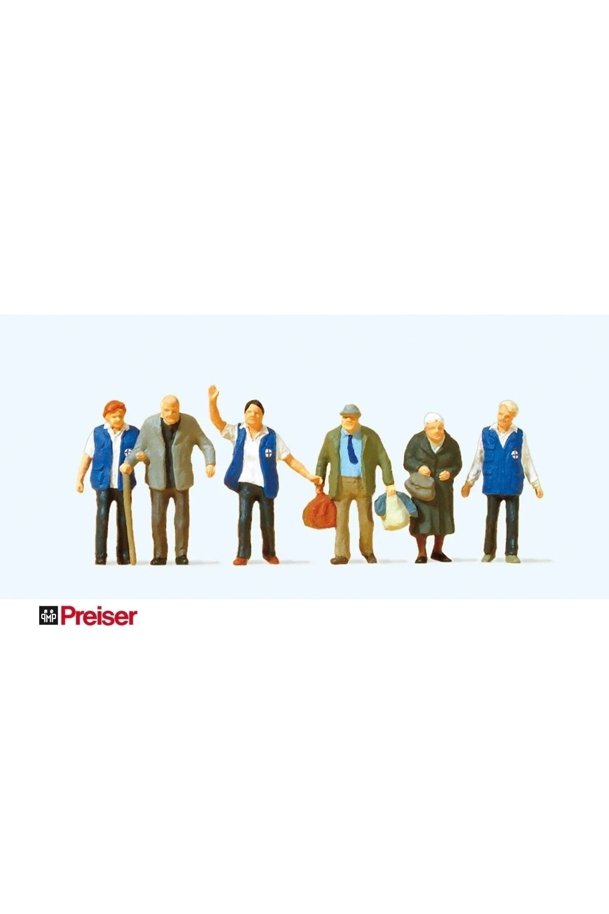 1:87 Ho Exclusive Seri Yolcular Ve Istasyon Görevlileri Figür Seti -10544