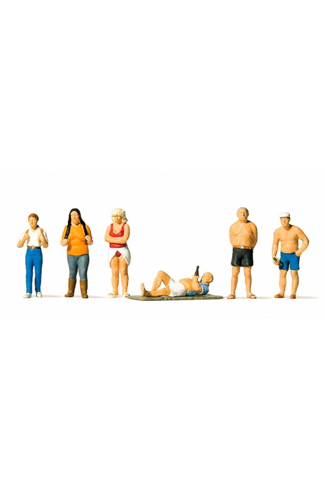 1:87 Ho Exclusive Seri Aile Tatilde Figür Set-10668