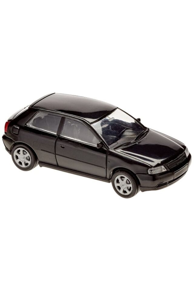 1/87 Ho Audi A3 Siyah / Minyatür Plastik Model