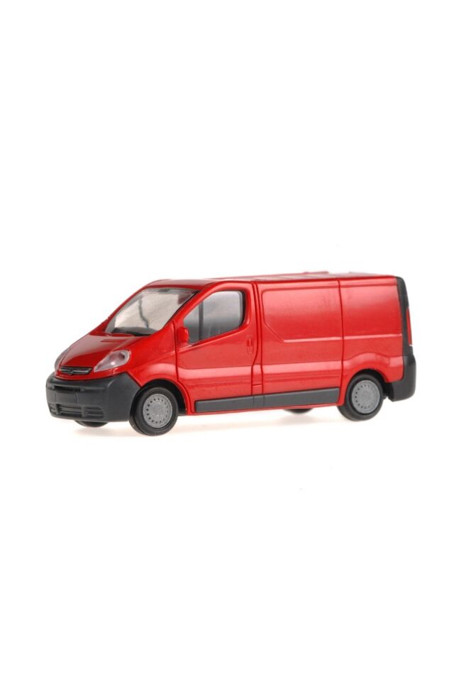 1:87 Ho Opel Vivaro Kırmızı  ( Minyatür Araç Modeli )