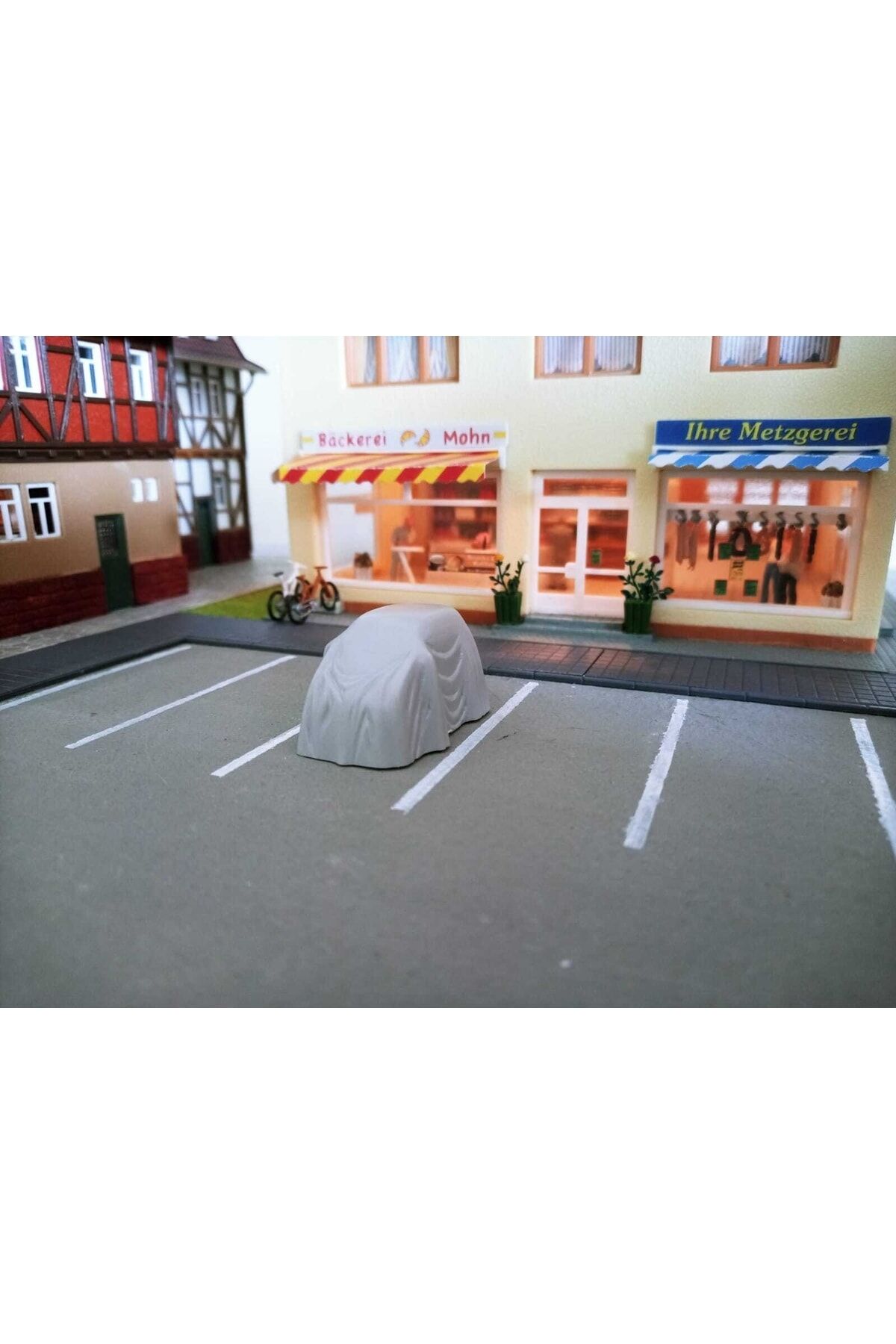 1:87 Ho Brandalı Görünümlü Araçlar Minyatür Maket Detay Seti
