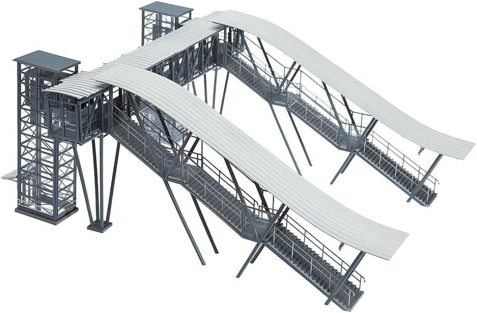 1:87 Ho Asansörlü Üst Geçit Maketi