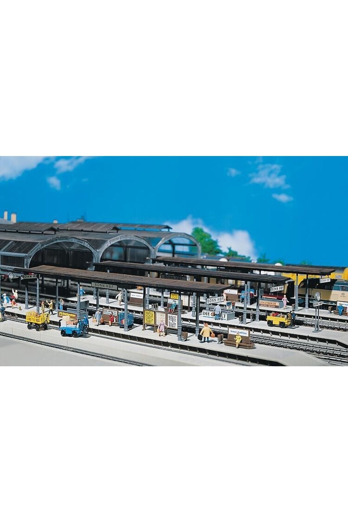 1:87 Ho Kapalı Yolcu Peronları Maket