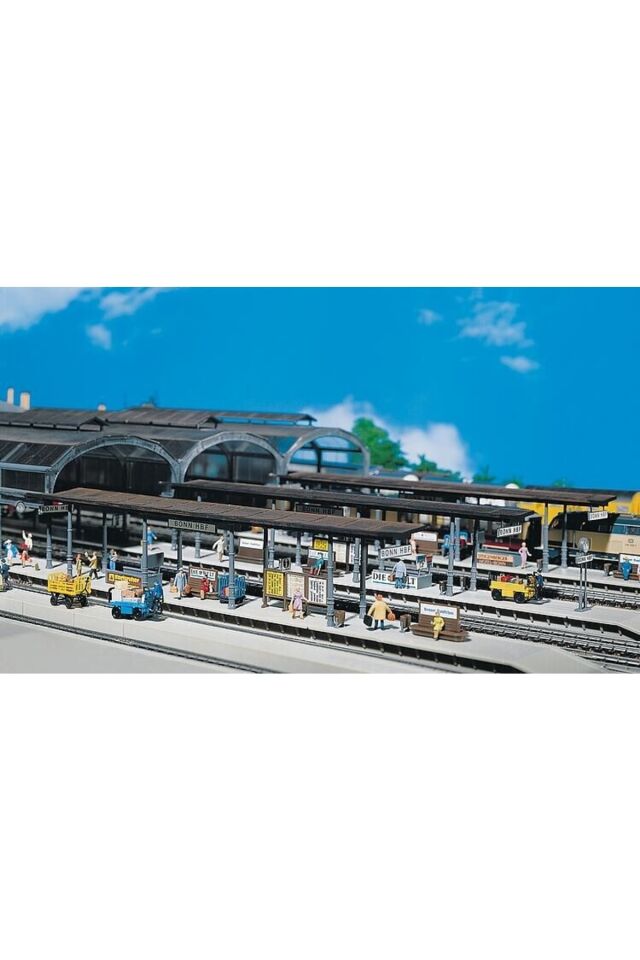 1:87 Ho Kapalı Yolcu Peronları Maket