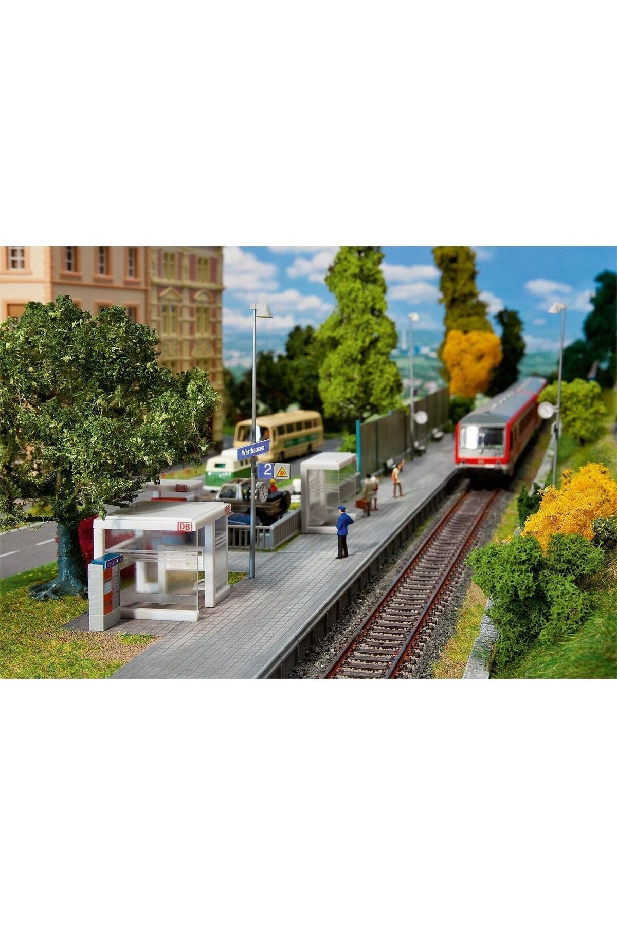 1:87 Ho Maket İstasyon Peronu Detay Seti