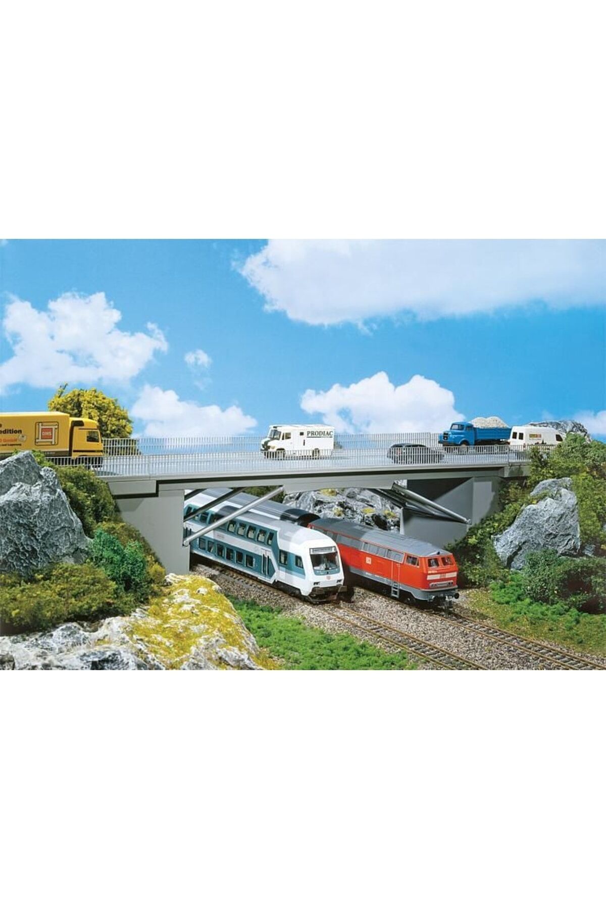 1:87  Ho Oto Yol Köprüsü  Maketi