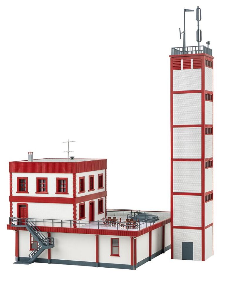 1:87 Ho Modern İtfaiye Merkezi Maketi