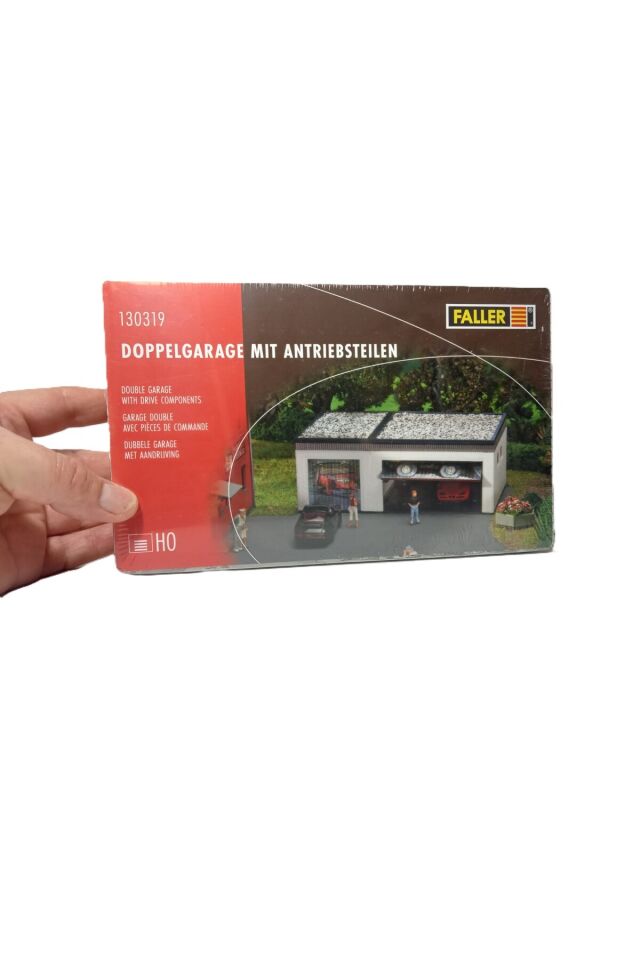 1:87 Ho Araba Garajı Plastik Maketi.