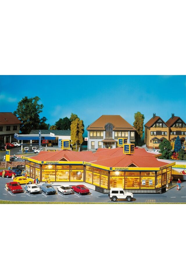 1:87 Ho Edeka süpermarketi Friedrichsen Maketi.