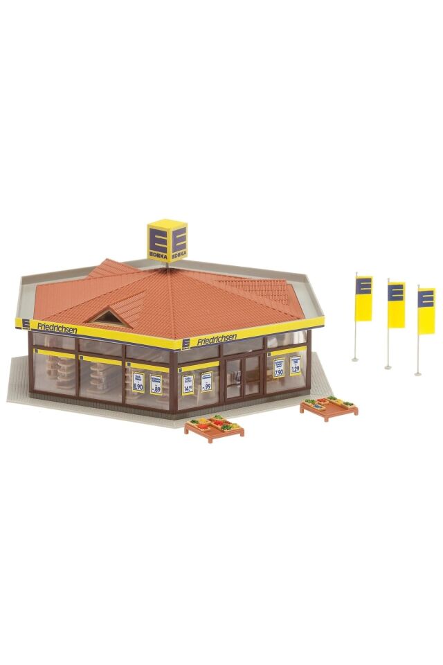 1:87 Ho Edeka süpermarketi Friedrichsen Maketi.