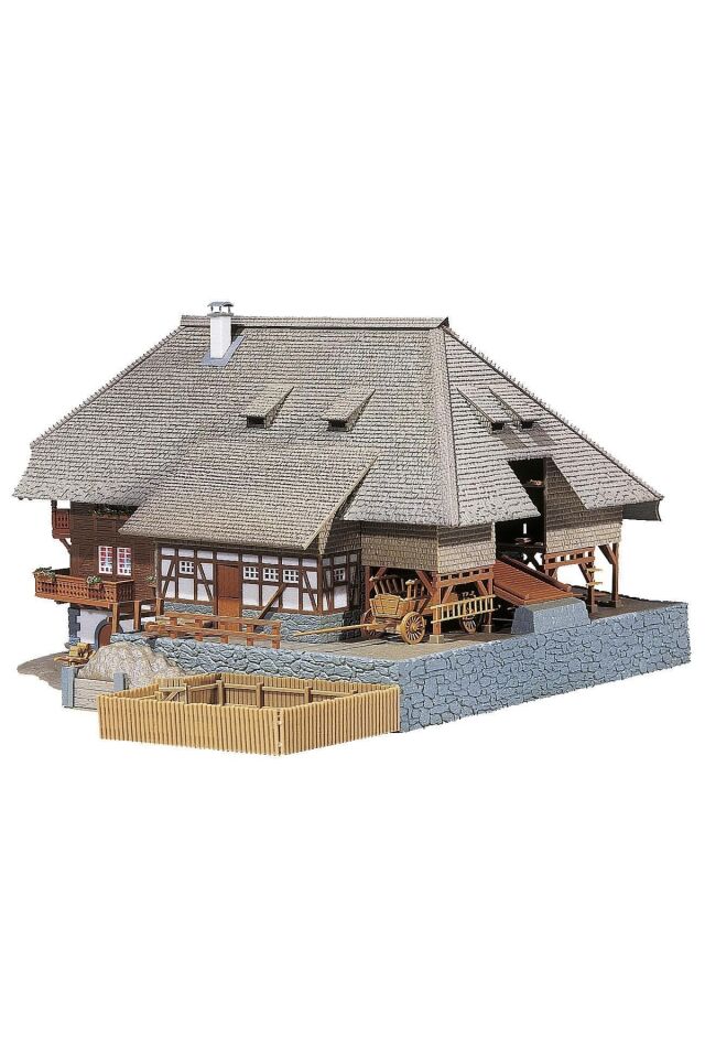 1:87 Ho Kara Orman Büyük Çiftlik Evi Maketi