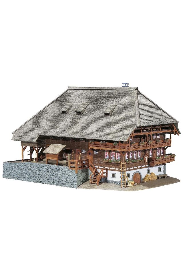 1:87 Ho Kara Orman Büyük Çiftlik Evi Maketi