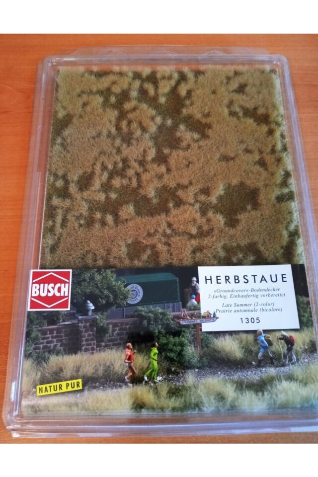 1:87 Ho Maket Diorama Sonbahar Çayırları Ot Zemini Profesyonel Seri