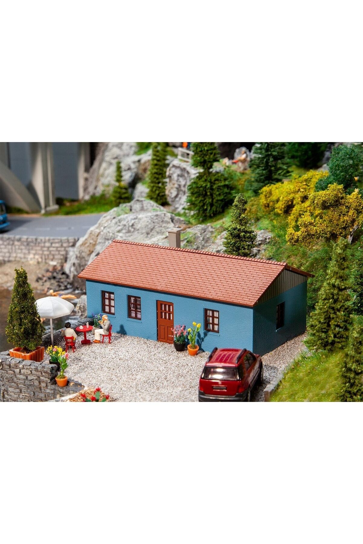 1:87 Ho Maket Yazlık Tatil Evi-130656