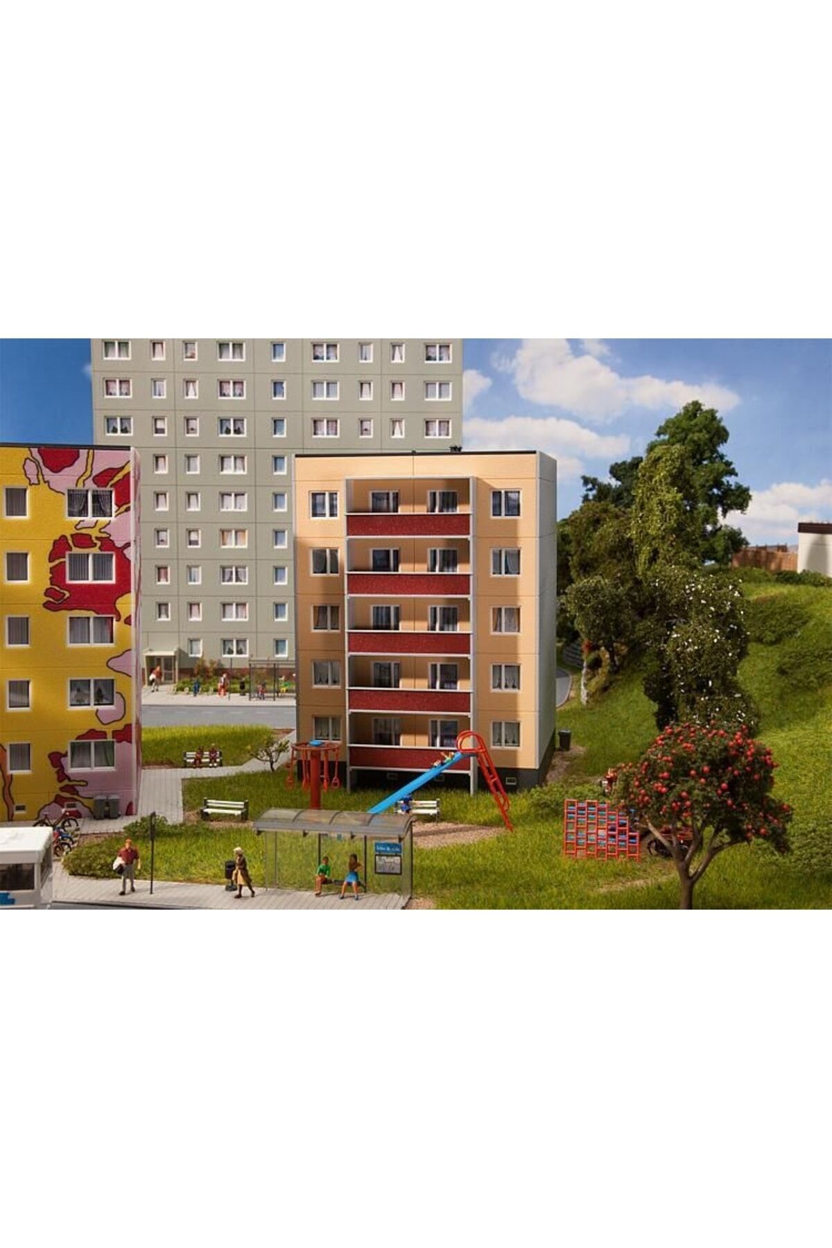 1:87 Ho Apartman Bina Maket ( 5 Katlı )