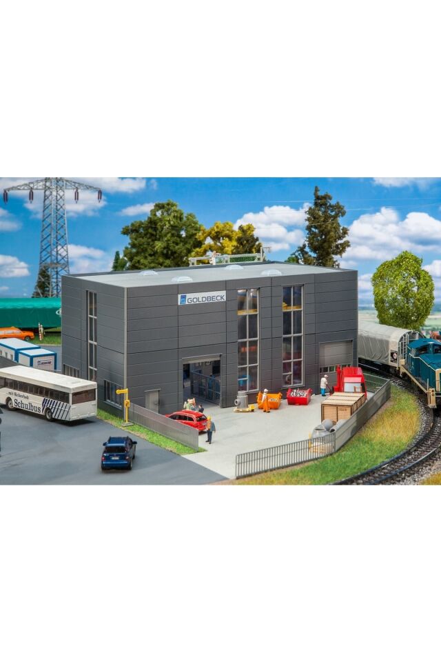 1:87 Ho Goldbeck Endüstri Binası Maket