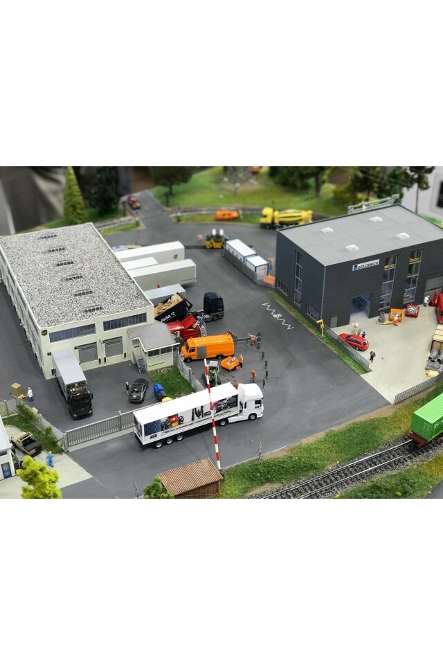 1:87 Ho Goldbeck Endüstri Binası Maket
