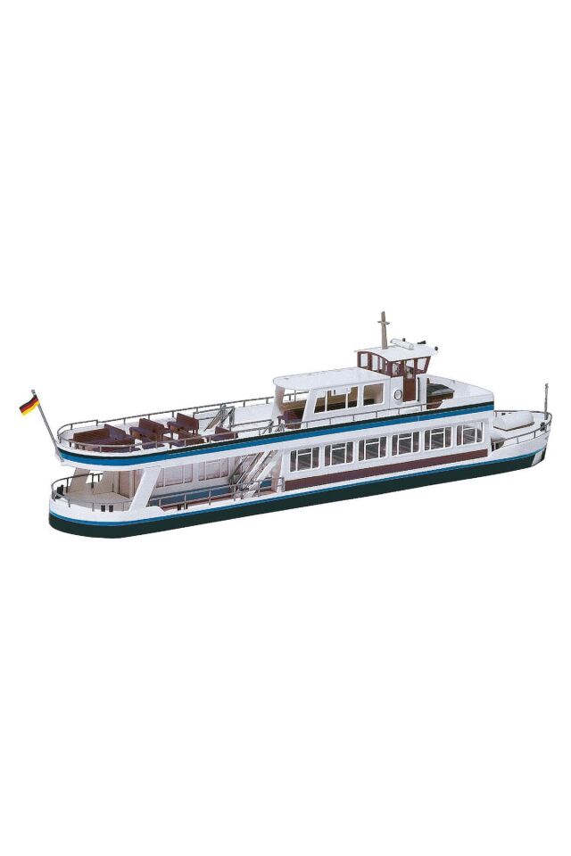 1:87 Ho Yolcu teknesi Plastik maket ( 33 Cm Uzunluk )