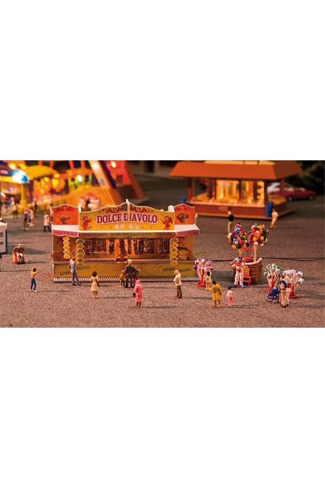 1:87 Ho Lunapark Dolce Diavolo Standı Maketi