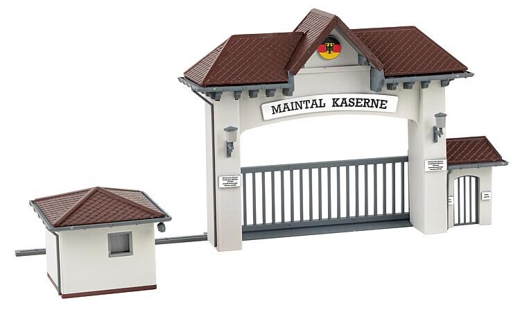 1:87 Ho Askeri Kışla Ana Giriş Kapısı Maketi