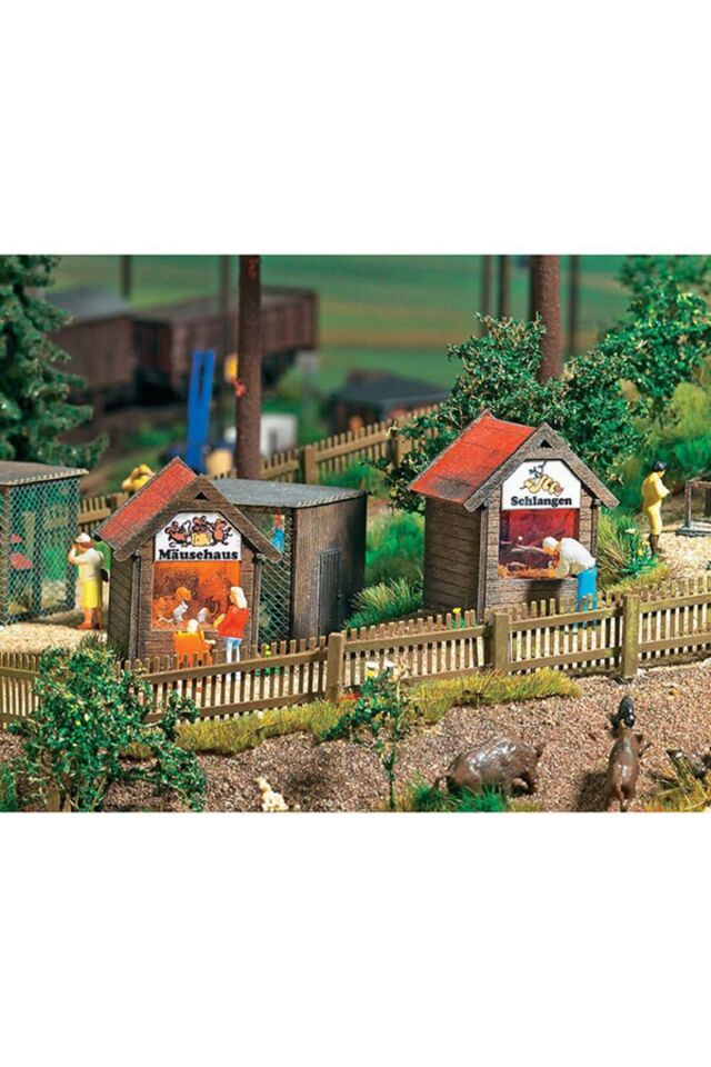 Maket Vahşi Yaşam Parkı 1/87 4 Parça N:1587