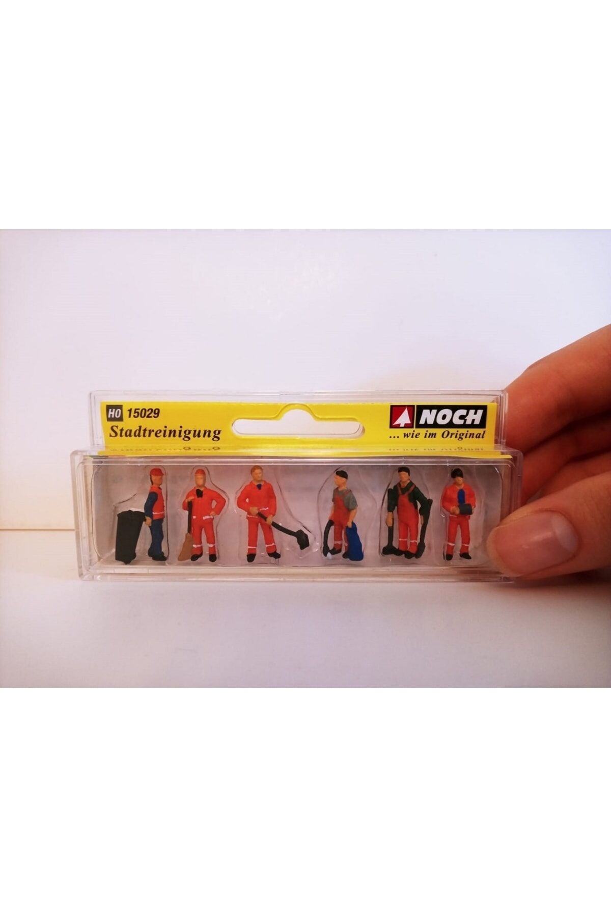 1:87 Ho Maket Temizlik Işcileri Figür Seti