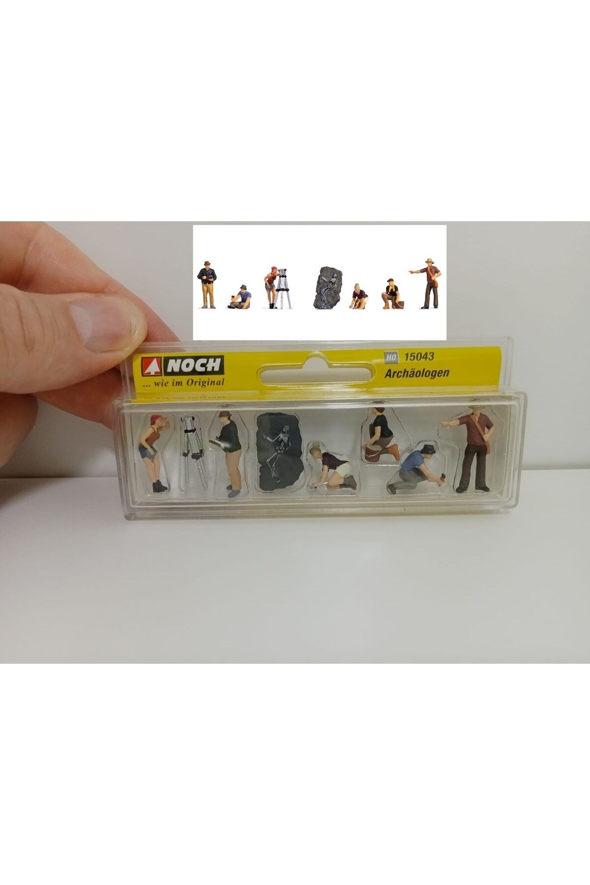 1:87 Ho Arkeologlar Minyatür Figür Seti.