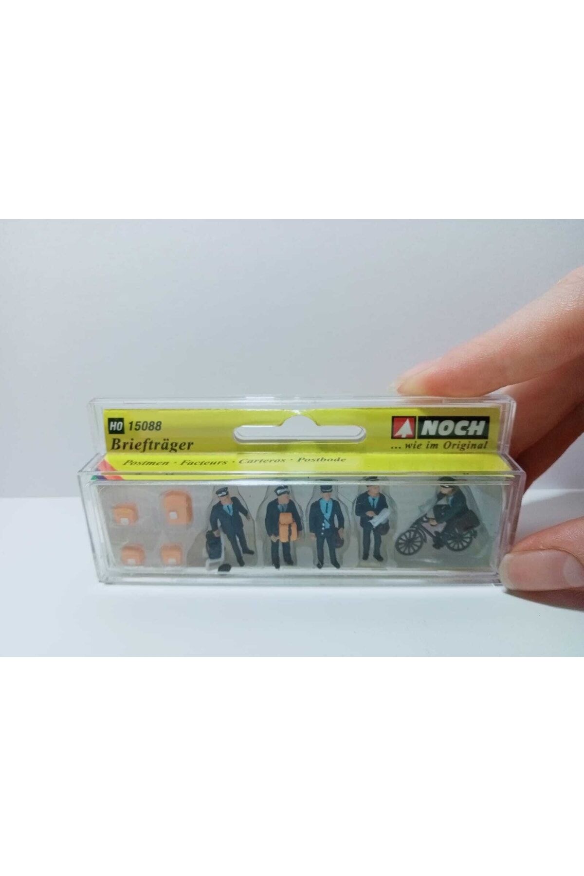 1:87 Ho Ölçek'li Postacılar Minyatür Figür Seti.