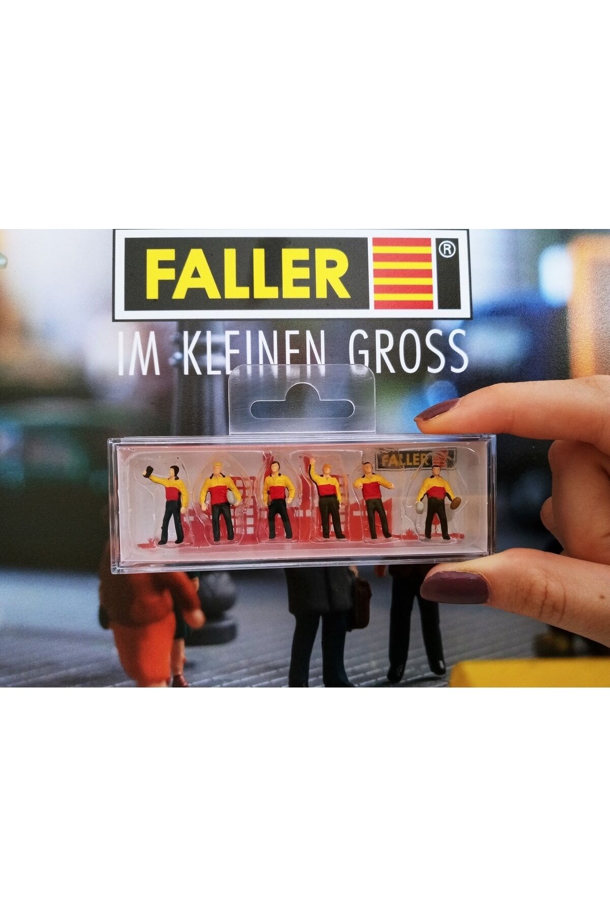 1:87 Ho Dhl Posta Paket Dağıtım Figür Set-151611