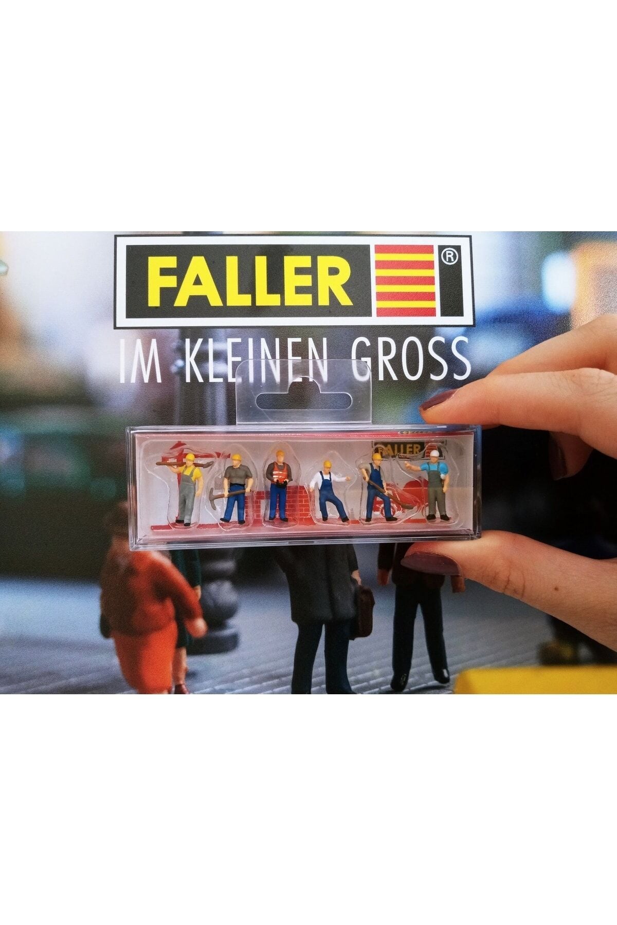 1:87 Ho Çalışan İşciler Figür Seti