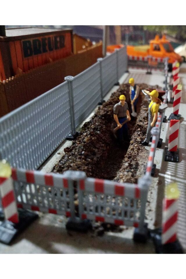 1:87 Ho Çalışan İşciler Figür Seti