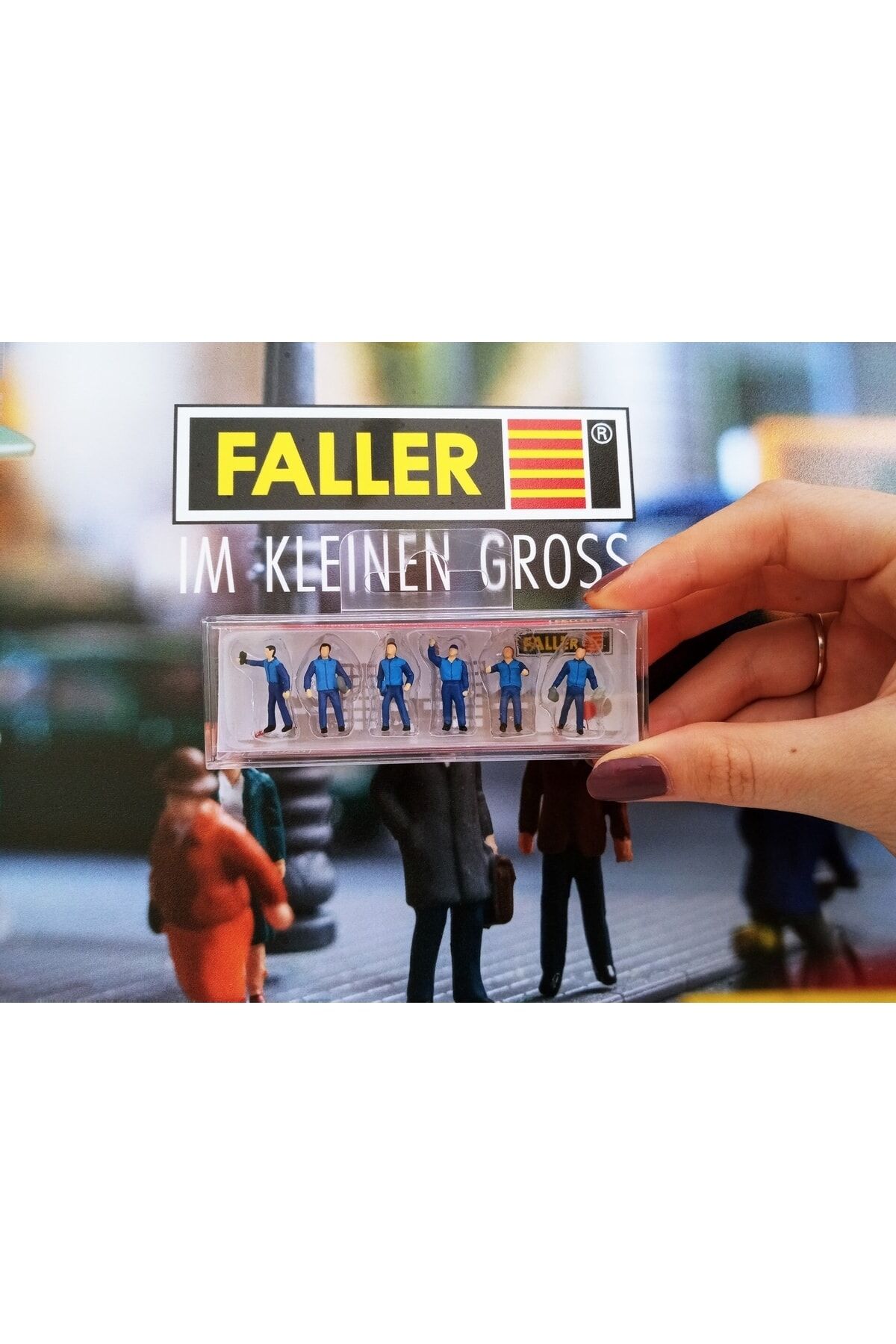 1:87 Ho Kargo Paket Taşıyıcı Figür Seti