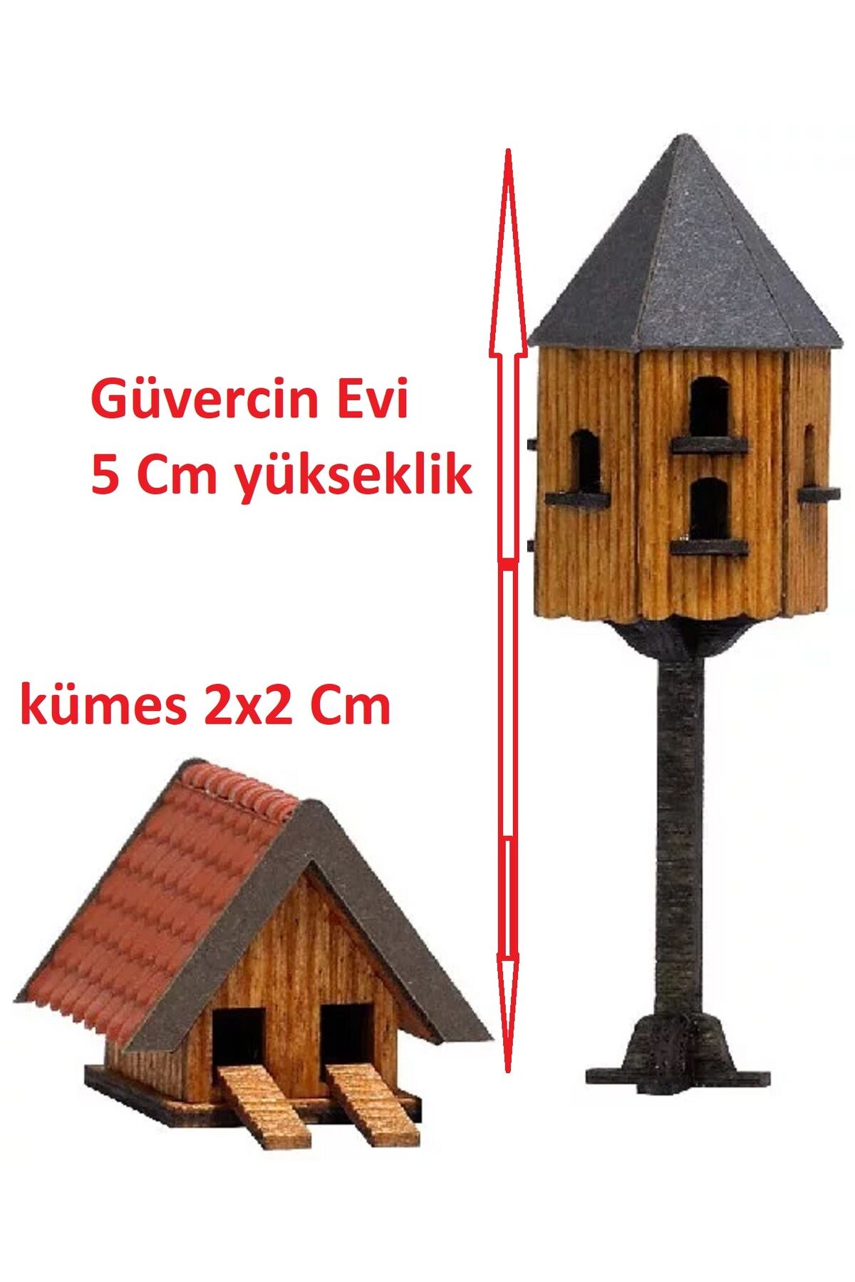 1:87 Ho Güvercin ,Ördek ve Kaz Evi  Maketi