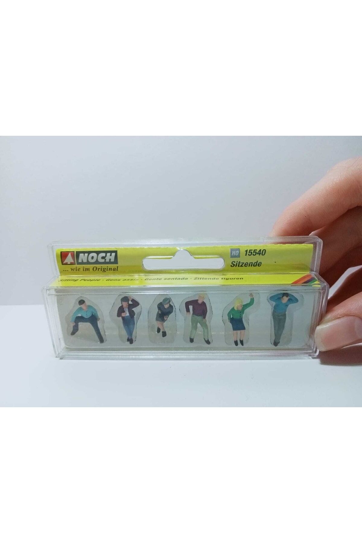 1:87 Ho Maket Oturan Insanlar Figür Seti