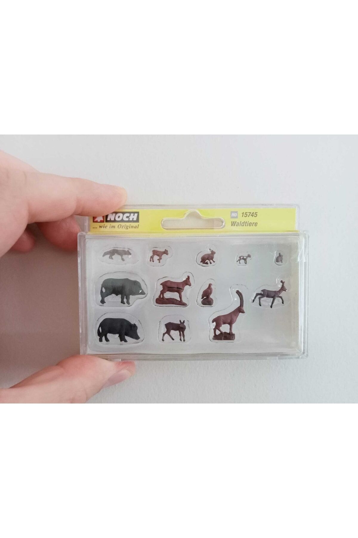 1:87 Ho Orman Hayvanları Maket Minyatür Figür.