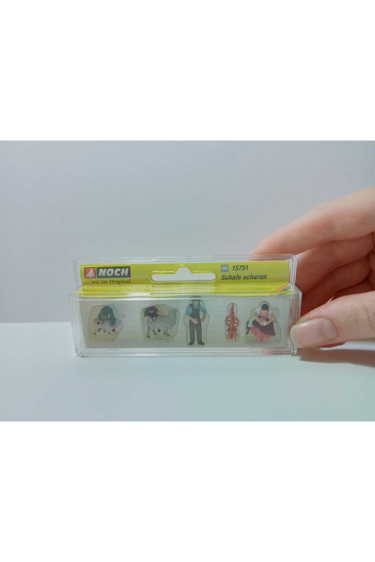 1:87 Ho Ölçek'li Köylüler Minyatür Figür Seti.