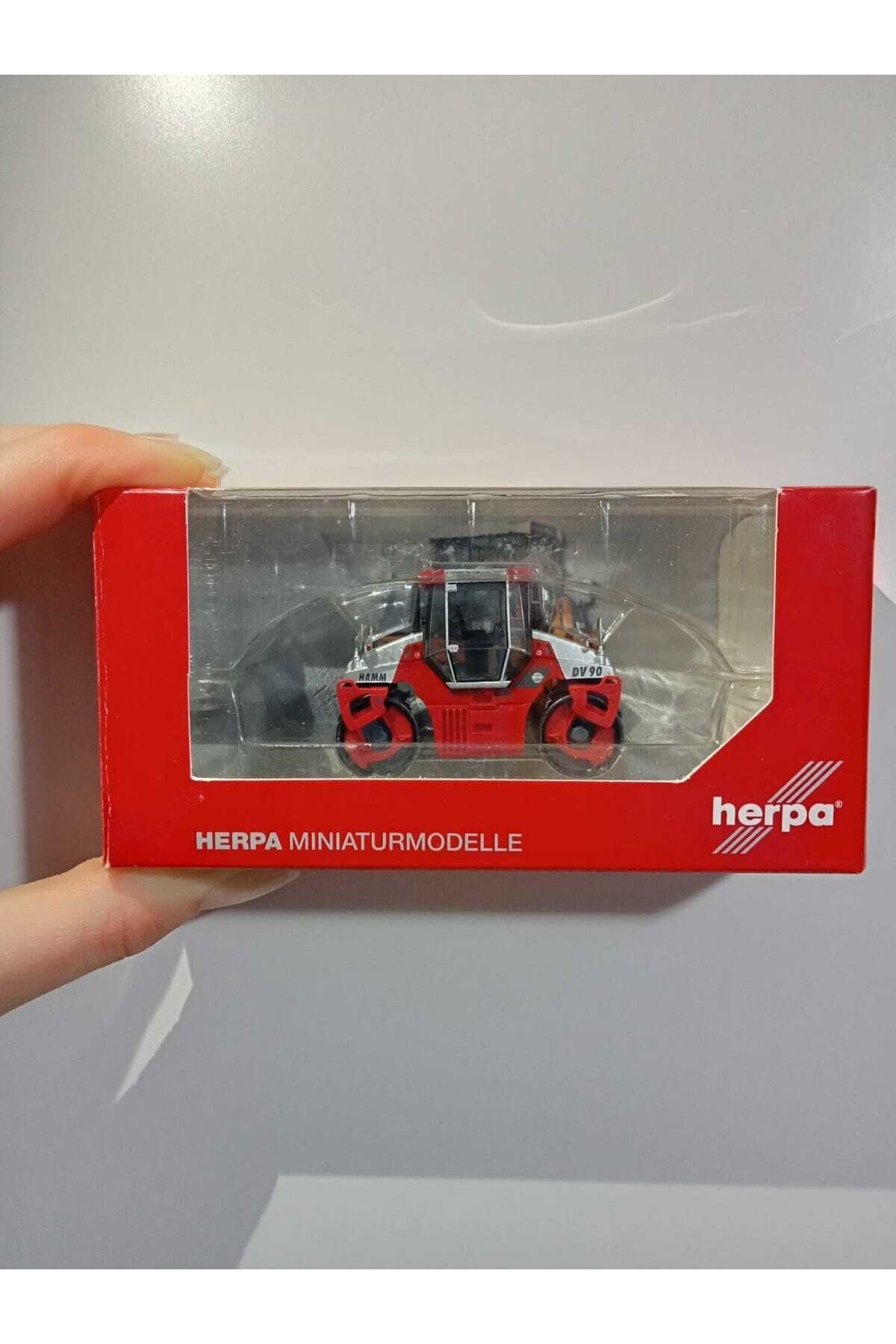 1:87 Ho Hamm Tandem Silindir Dv90 / Minyatür Model...!